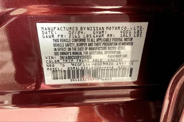 2024 Nissan Sentra Vehicle Photo in Tulsa, OK 74129