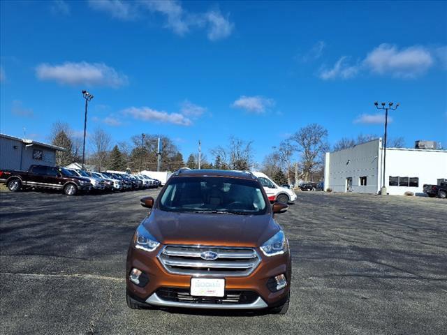 Used 2017 Ford Escape Titanium with VIN 1FMCU9J91HUE03195 for sale in Freeport, IL