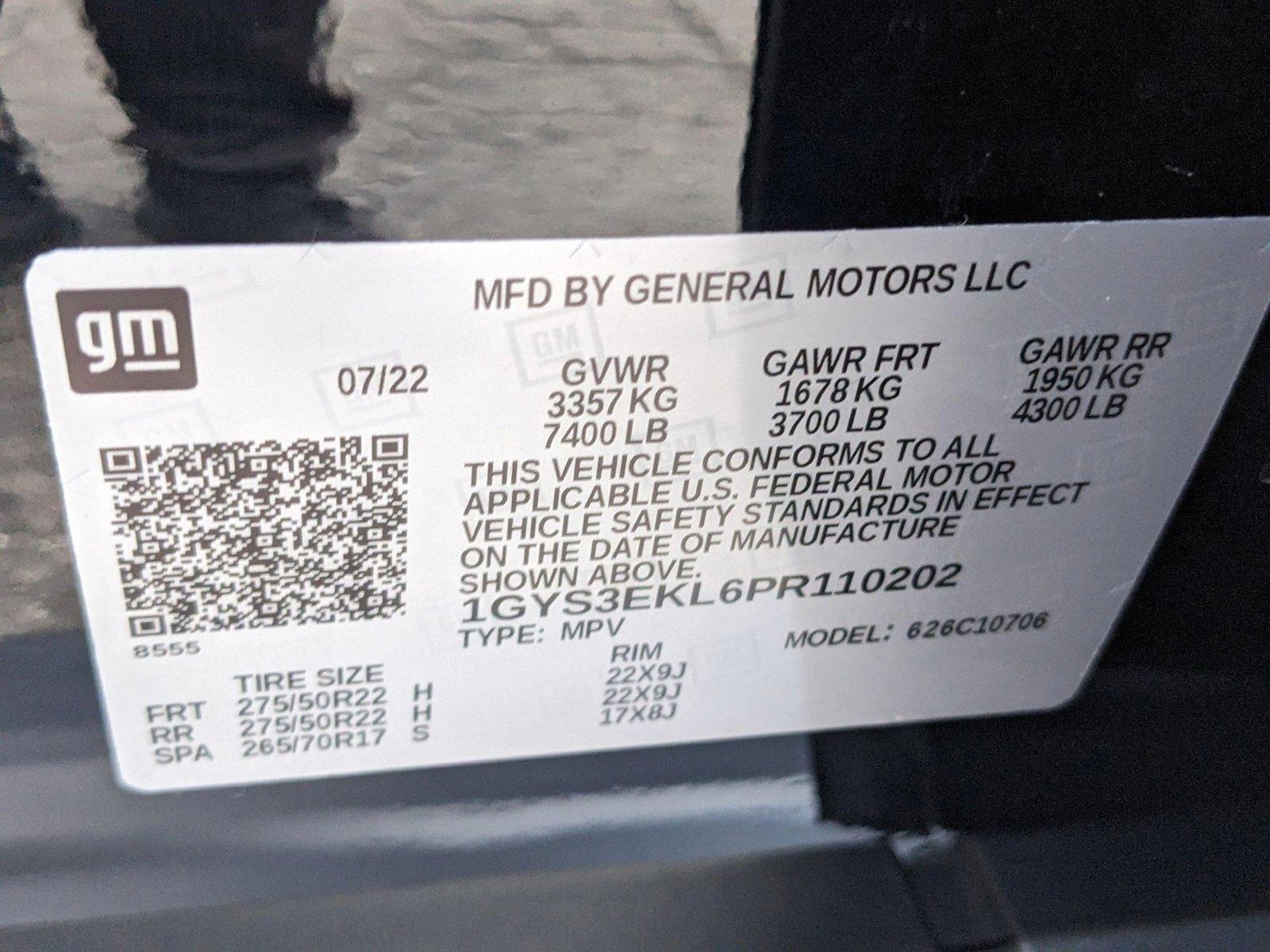 2023 Cadillac Escalade Vehicle Photo in WEST PALM BEACH, FL 33407-3296