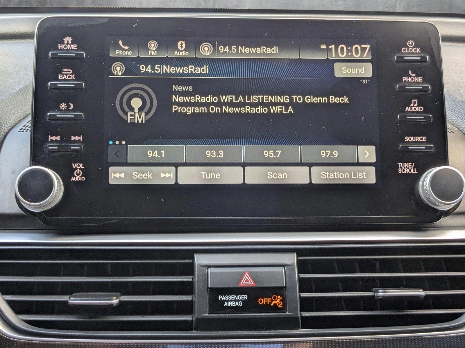 2020 Honda Accord Sedan Vehicle Photo in St. Petersburg, FL 33713