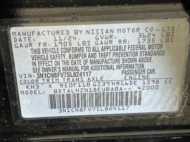 2025 Nissan Versa Vehicle Photo in Tulsa, OK 74129