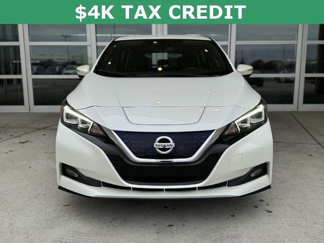 Used 2022 Nissan LEAF SL Plus with VIN 1N4BZ1DV4NC555653 for sale in Grapevine, TX