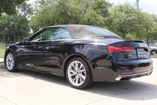 2022 Audi A5 Cabriolet Vehicle Photo in HOUSTON, TX 77090