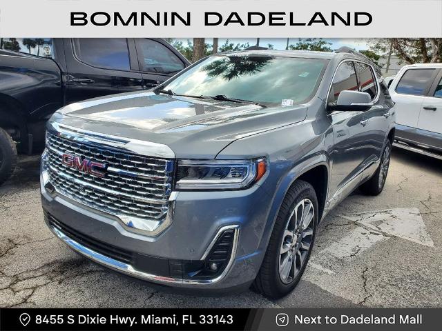 Used 2021 GMC Acadia Denali with VIN 1GKKNPLS5MZ232096 for sale in Miami, FL