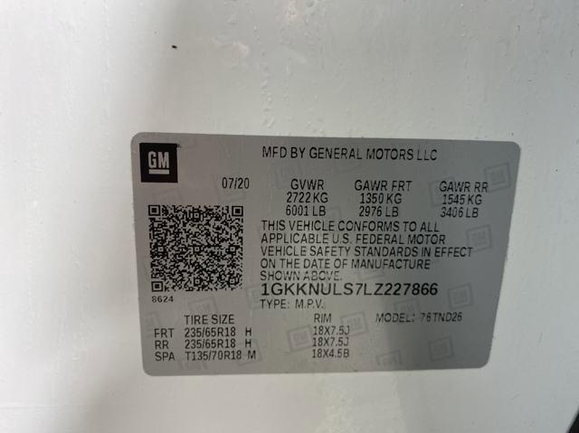 2020 GMC Acadia Vehicle Photo in MEDINA, OH 44256-9001