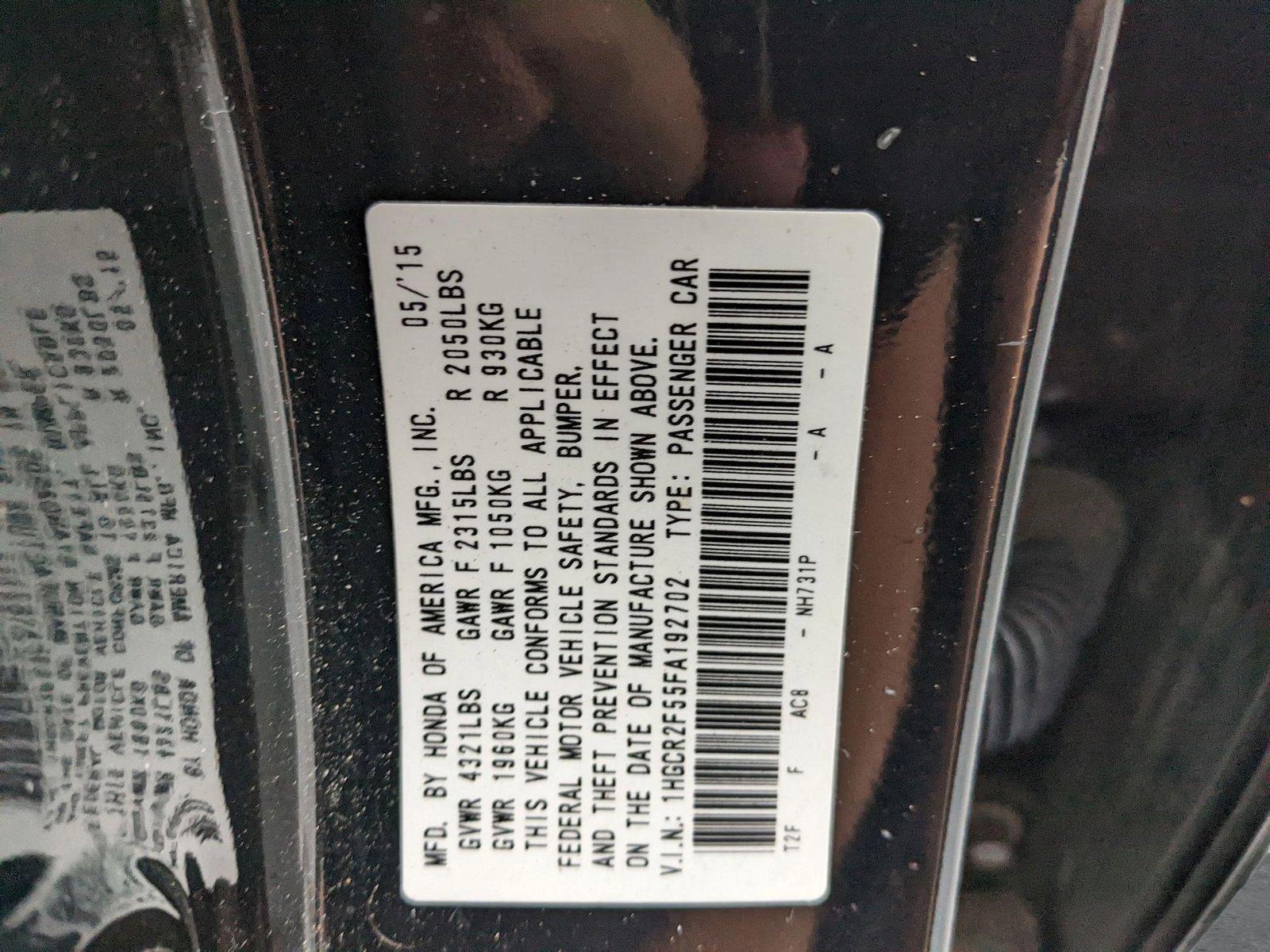 2015 Honda Accord Sedan Vehicle Photo in Orlando, FL 32811