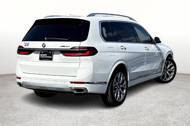 2024 BMW X7 xDrive40i Vehicle Photo in San Antonio, TX 78230