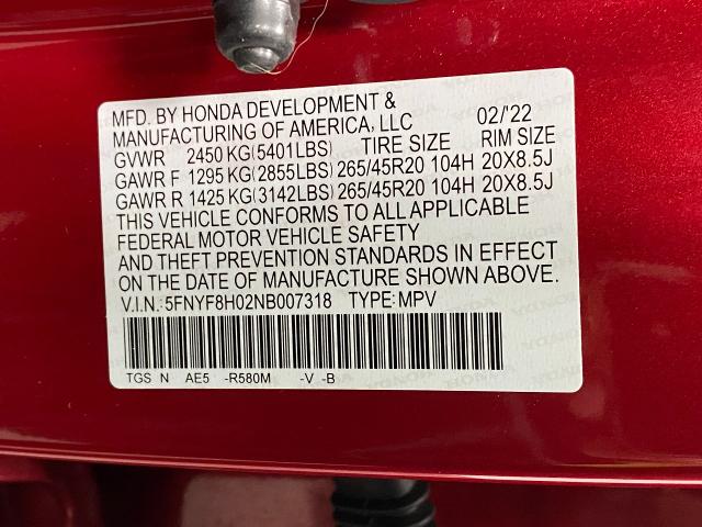 2022 Honda Passport Vehicle Photo in Appleton, WI 54913
