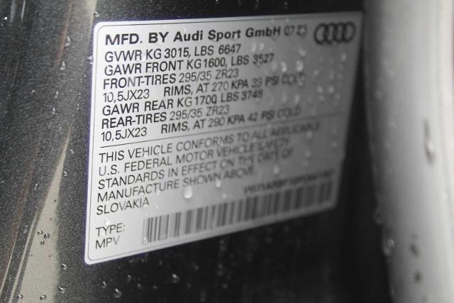 2023 Audi RS Q8 Vehicle Photo in HOUSTON, TX 77090