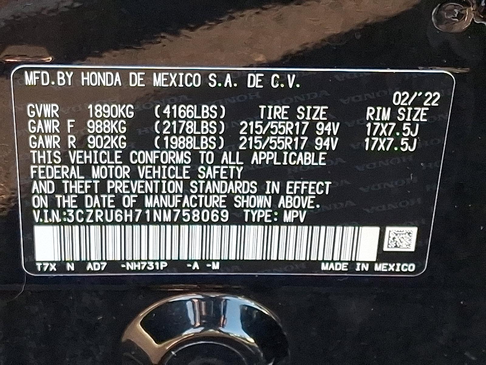 2022 Honda HR-V Vehicle Photo in Easton, PA 18045