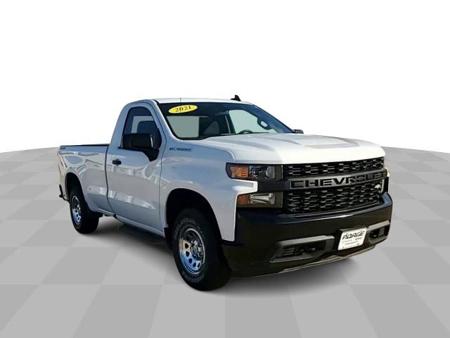 Used 2021 Chevrolet Silverado 1500 Work Truck with VIN 3GCNYAEK5MG393249 for sale in Quincy, IL