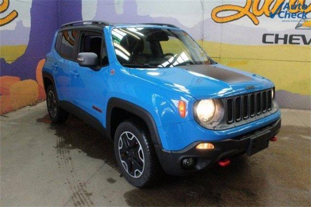 Used 2015 Jeep Renegade Trailhawk with VIN ZACCJBCT3FPB40901 for sale in Saint Johns, MI