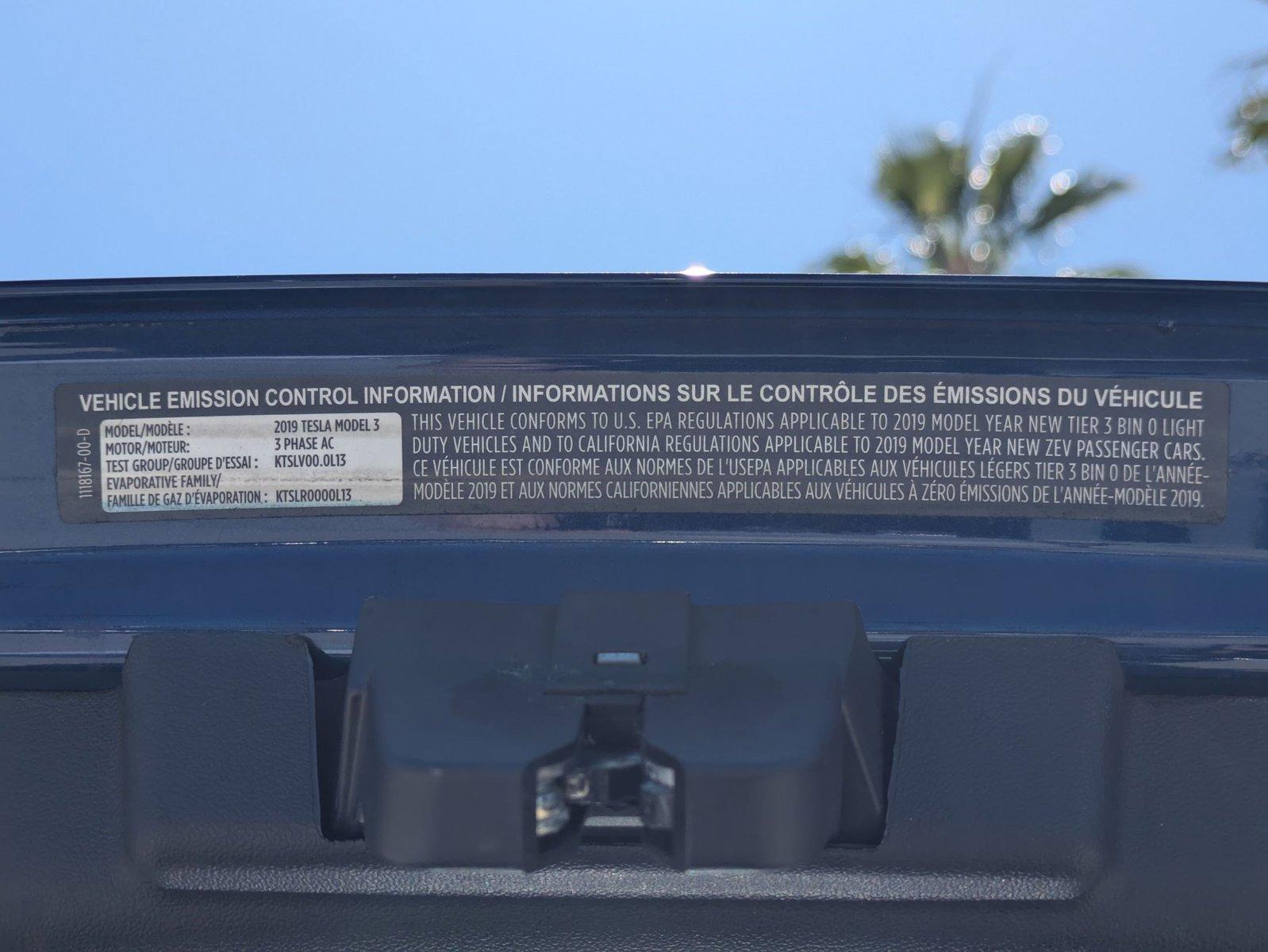 2019 Tesla Model 3 Vehicle Photo in Tustin, CA 92782