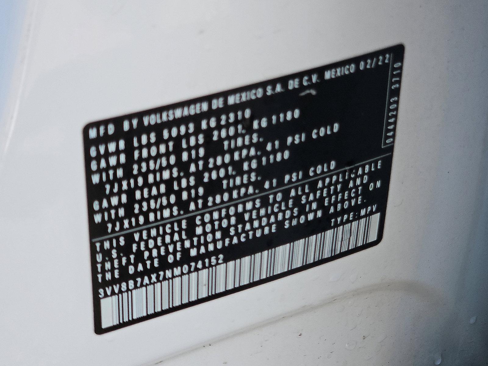 2022 Volkswagen Tiguan Vehicle Photo in Trevose, PA 19053