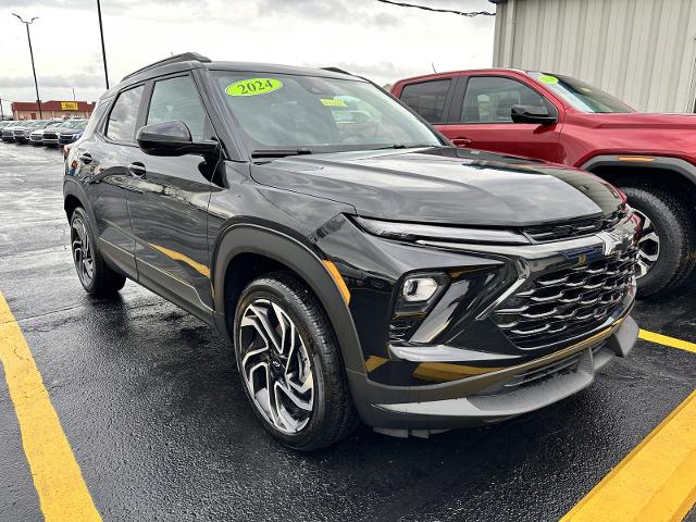 Used 2024 Chevrolet TrailBlazer RS with VIN KL79MUSL9RB070315 for sale in Gallipolis, OH