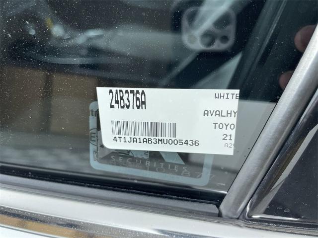 2021 Toyota Avalon Vehicle Photo in GILBERT, AZ 85297-0402