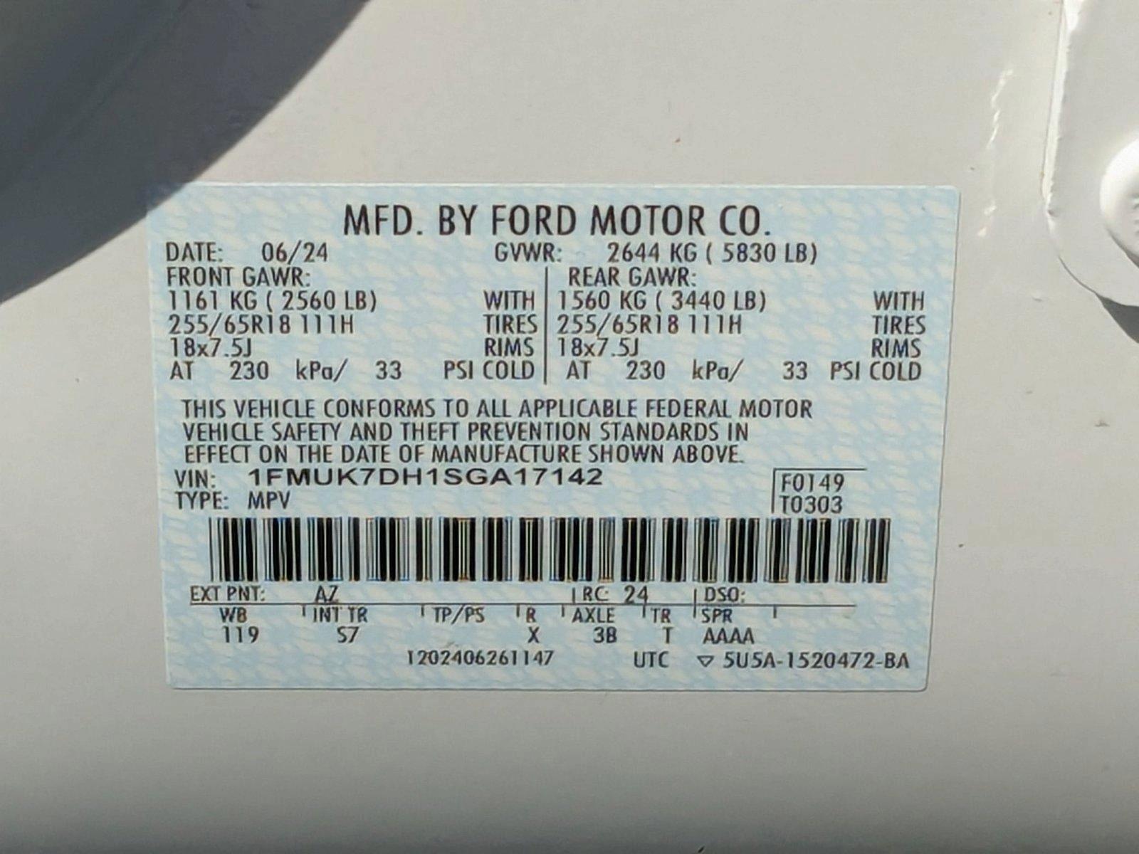 2025 Ford Explorer Vehicle Photo in St. Petersburg, FL 33713