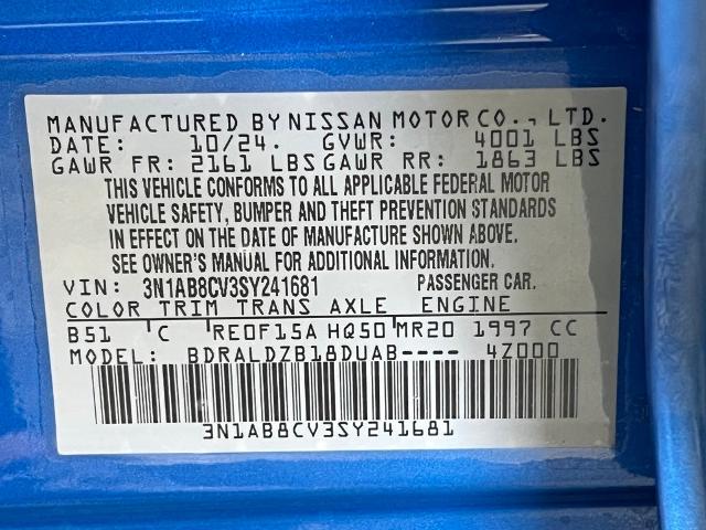 2025 Nissan Sentra Vehicle Photo in Tulsa, OK 74129
