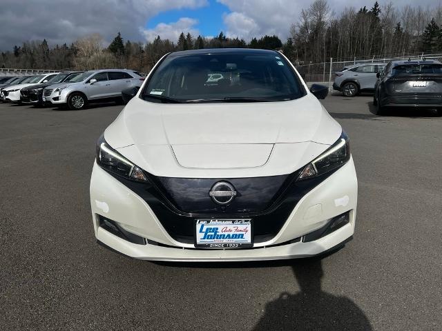 Used 2023 Nissan Leaf SV Plus with VIN 1N4CZ1CV8PC558130 for sale in Kirkland, WA