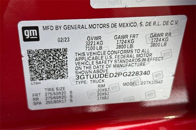 2023 GMC Sierra 1500 Vehicle Photo in ELK GROVE, CA 95757-8703
