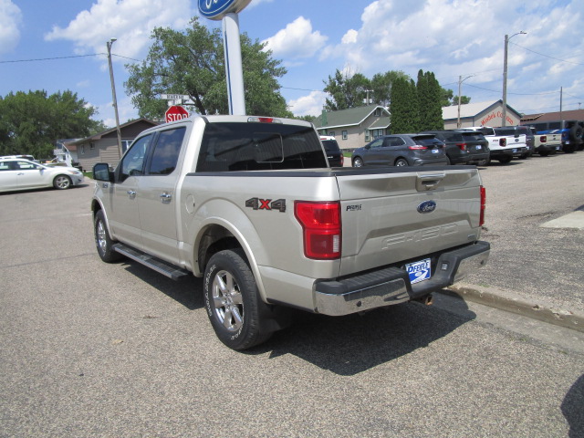 Used 2018 Ford F-150 Lariat with VIN 1FTEW1EG1JKF58610 for sale in Wishek, ND