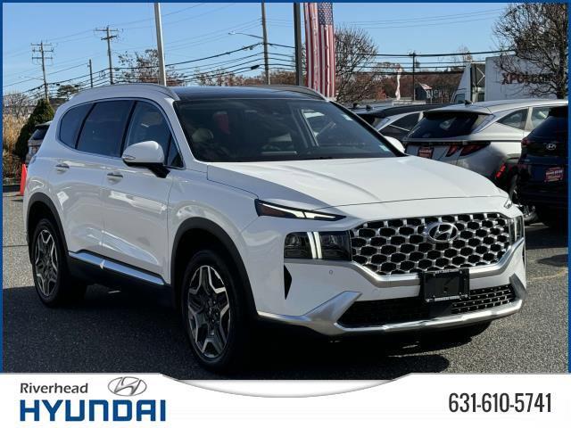 Used 2022 Hyundai Santa Fe Limited HEV with VIN KM8S5DA10NU040048 for sale in Riverhead, NY