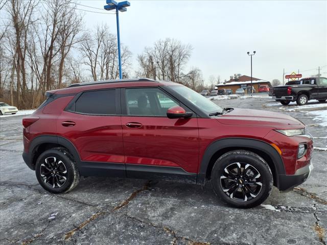 Certified 2022 Chevrolet Trailblazer LT with VIN KL79MPSL0NB078394 for sale in Beaver, PA