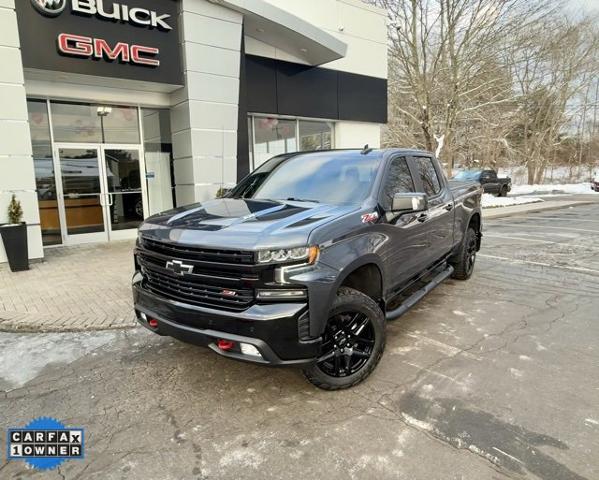 Used 2022 Chevrolet Silverado 1500 Limited LT Trail Boss with VIN 1GCPYFEL6NZ137492 for sale in Mystic, CT