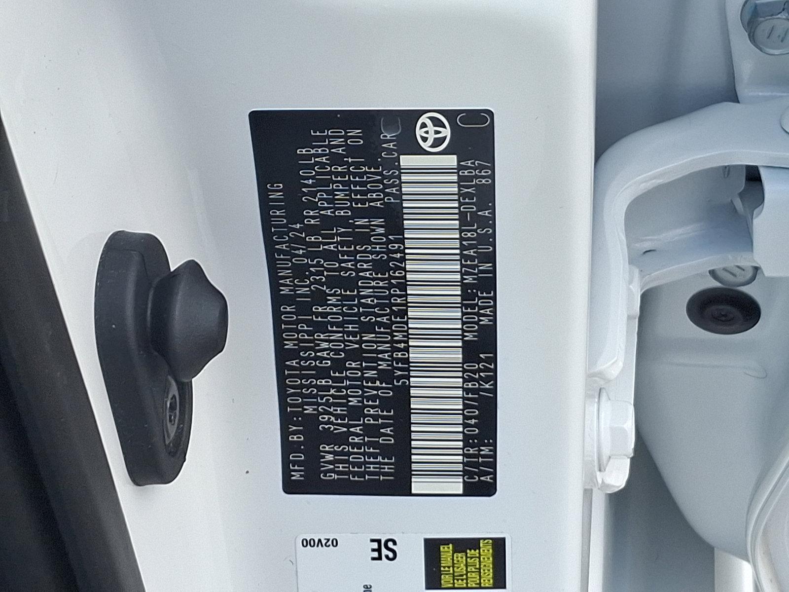 2024 Toyota Corolla Vehicle Photo in Trevose, PA 19053