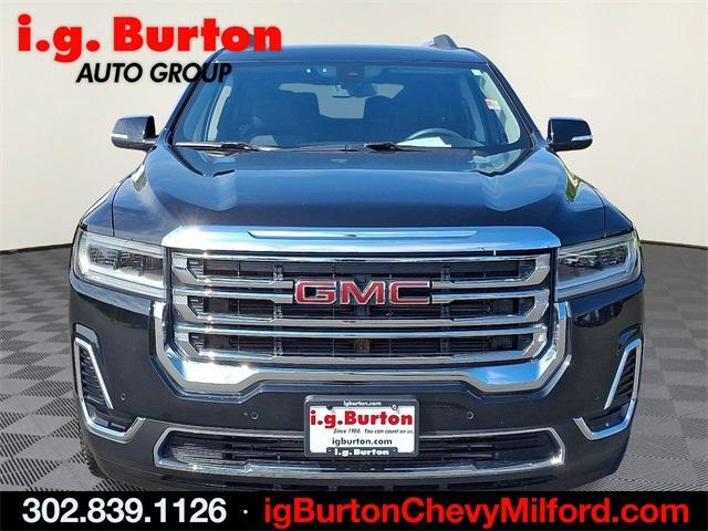Certified 2023 GMC Acadia SLE with VIN 1GKKNRL47PZ101771 for sale in Milford, DE