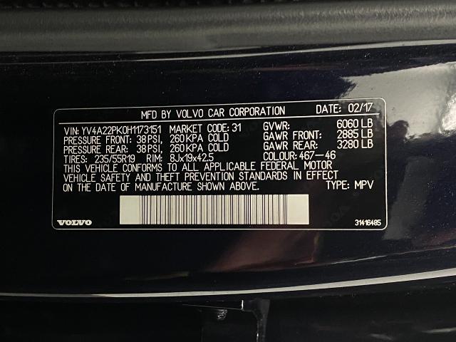 2017 Volvo XC90 Vehicle Photo in Appleton, WI 54913