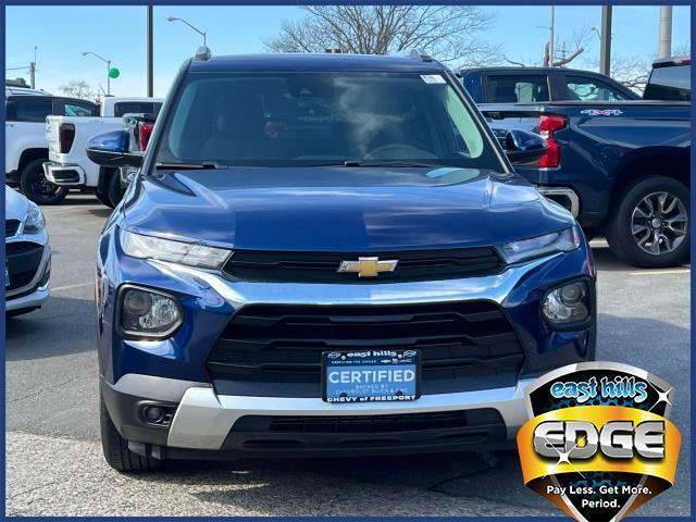 Certified 2022 Chevrolet Trailblazer LT with VIN KL79MPSL1NB051270 for sale in Freeport, NY