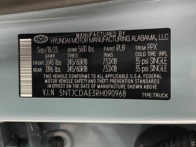 2024 Hyundai SANTA CRUZ Vehicle Photo in Appleton, WI 54913