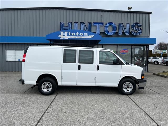 Used 2020 GMC Savana Cargo Work Van with VIN 1GTW7AFG7L1247045 for sale in Lynden, WA