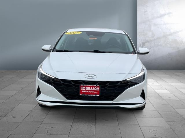 Used 2021 Hyundai Elantra SEL with VIN 5NPLS4AG4MH030458 for sale in Iowa City, IA