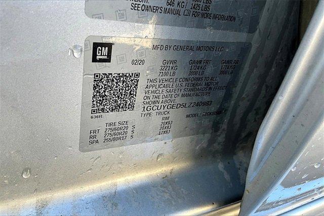 2020 Chevrolet Silverado 1500 Vehicle Photo in TOPEKA, KS 66609-0000