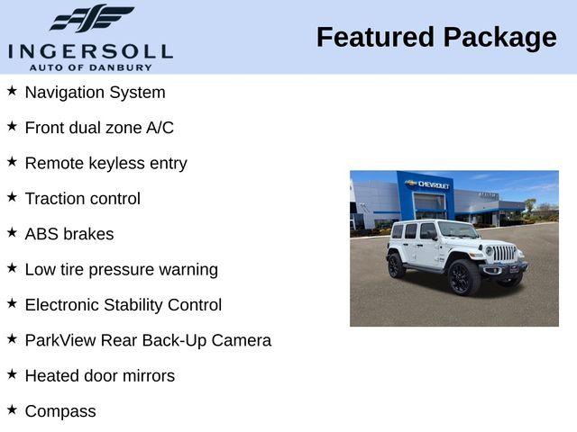 2022 Jeep Wrangler 4xe Vehicle Photo in DANBURY, CT 06810-5034
