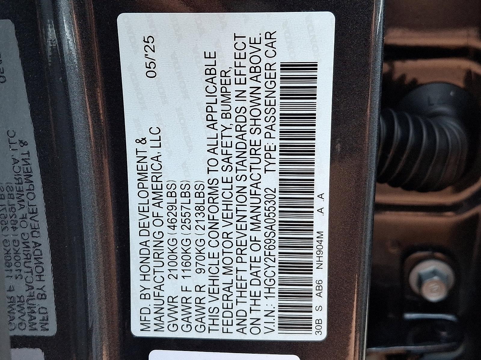 2025 Honda Accord Hybrid Vehicle Photo in Harrisburg, PA 17111