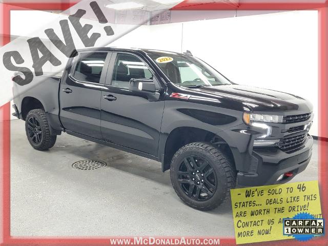 Used 2022 Chevrolet Silverado 1500 Limited LT Trail Boss with VIN 1GCPYFEL5NZ165610 for sale in Saginaw, MI