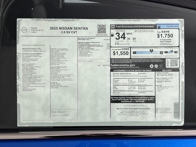 2025 Nissan Sentra Vehicle Photo in Tulsa, OK 74129