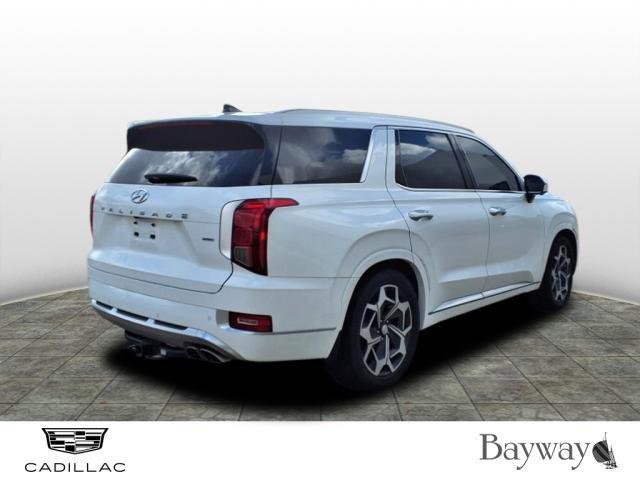 Used 2022 Hyundai Palisade Calligraphy with VIN KM8R7DHEXNU349513 for sale in Houston, TX