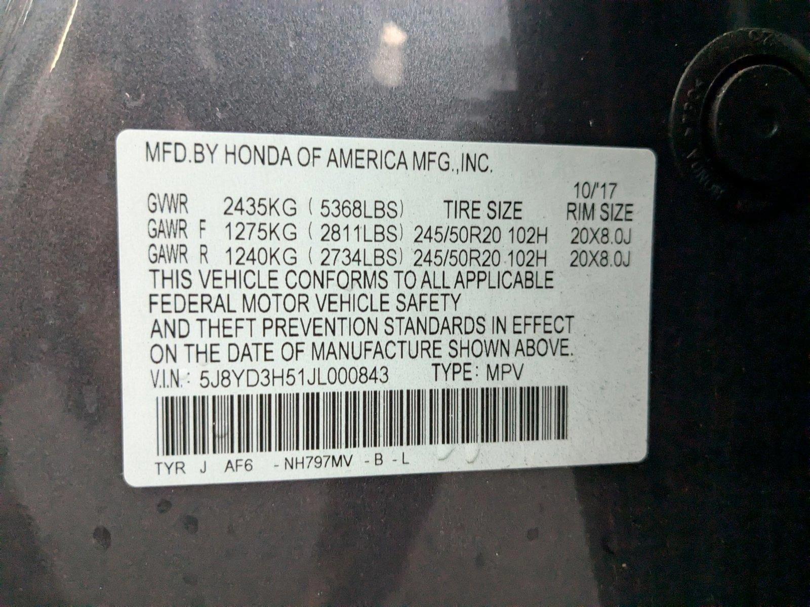 2018 Acura MDX Vehicle Photo in Sanford, FL 32771