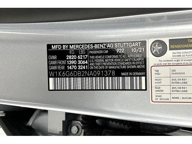 2022 Mercedes-Benz S-Class Vehicle Photo in Grapevine, TX 76051