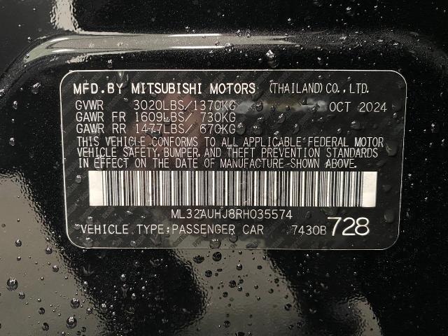 2024 Mitsubishi Mirage Vehicle Photo in Appleton, WI 54913