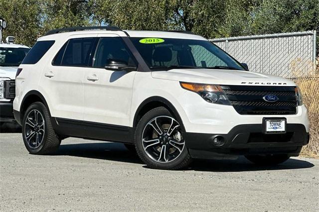 Used 2015 Ford Explorer Sport with VIN 1FM5K8GT8FGB69161 for sale in Redwood City, CA