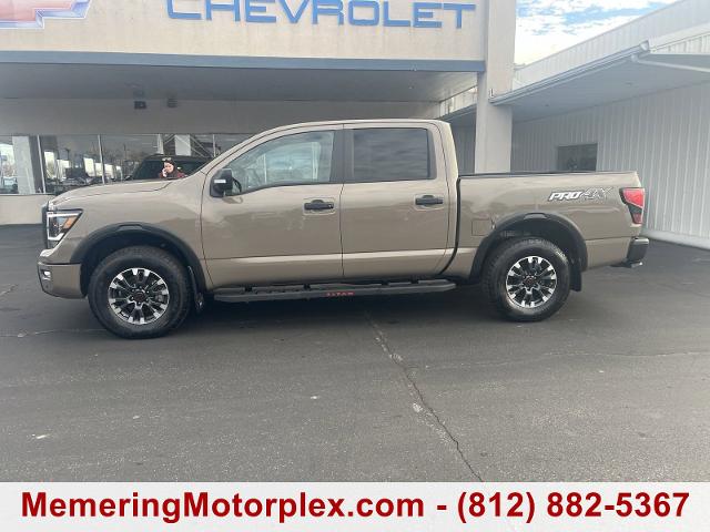 Used 2024 Nissan Titan PRO-4X with VIN 1N6AA1ED0RN109753 for sale in Vincennes, IN