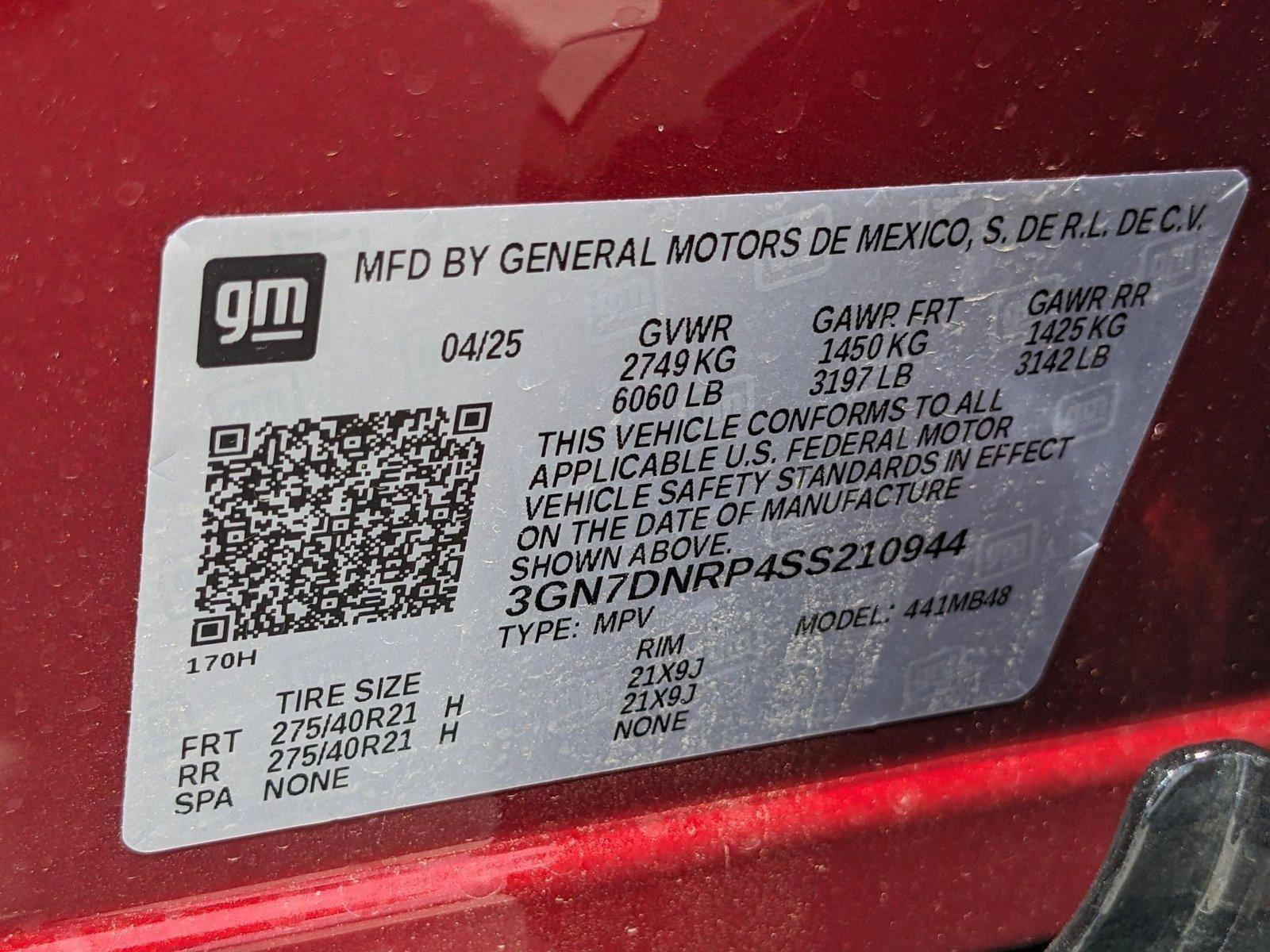 2025 Chevrolet Equinox EV Vehicle Photo in MIAMI, FL 33172-3015