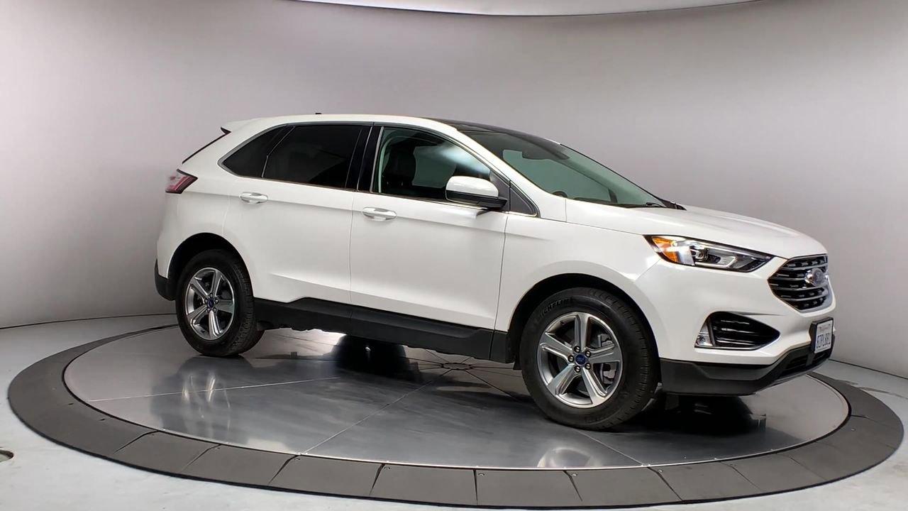 Certified 2021 Ford Edge SEL with VIN 2FMPK4J9XMBA28787 for sale in Lancaster, CA