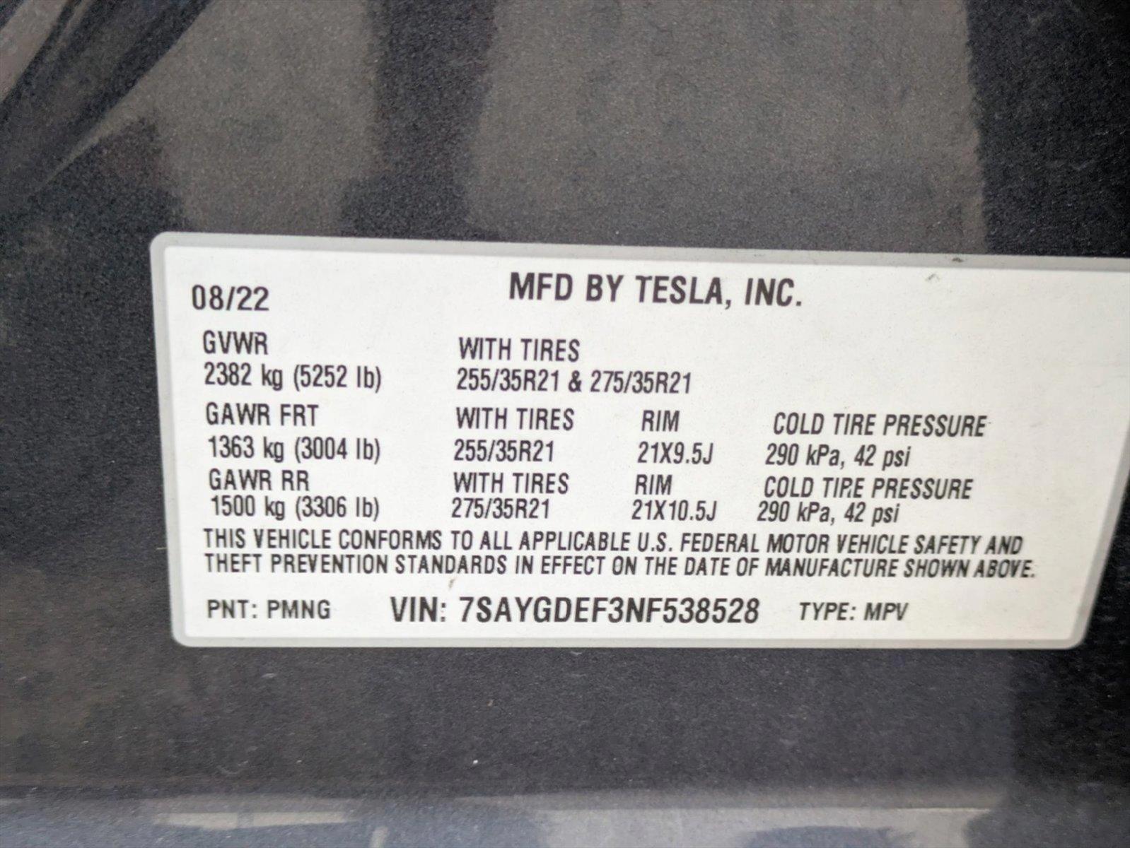 2022 Tesla Model Y Vehicle Photo in WEST PALM BEACH, FL 33407-3296
