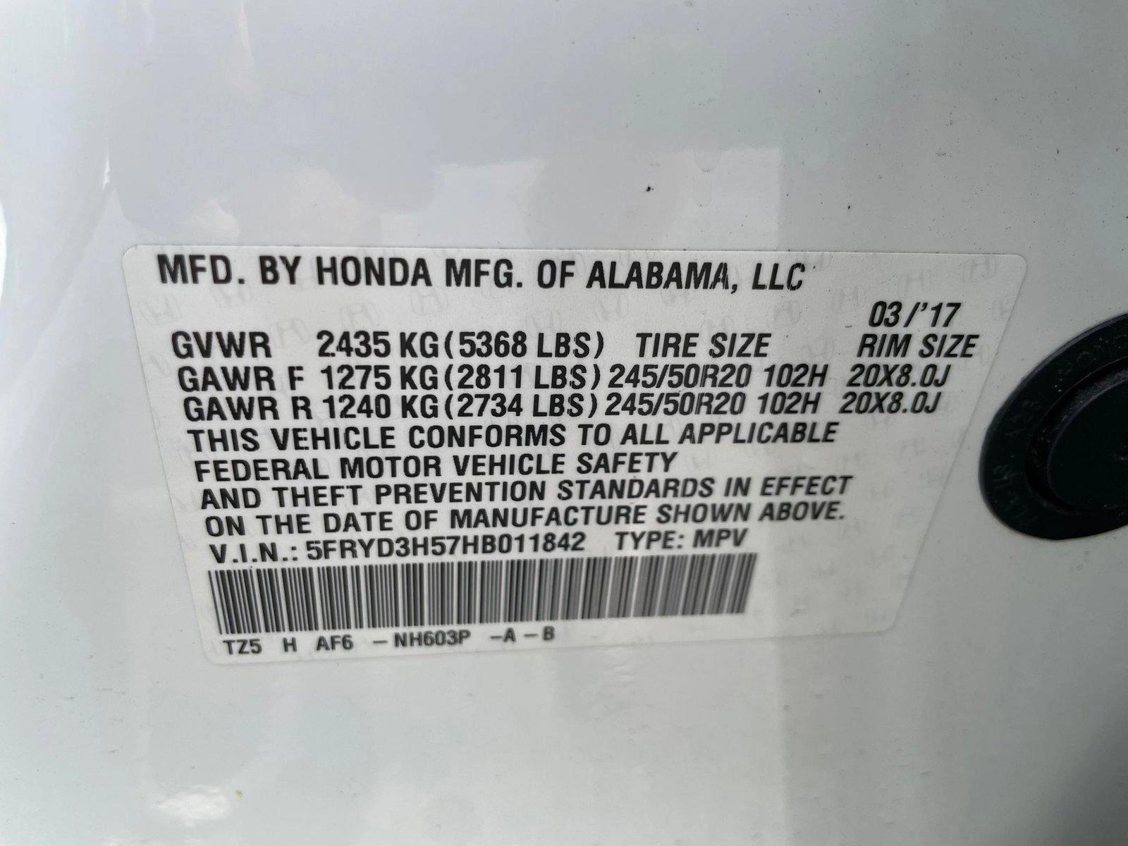 2017 Acura MDX Vehicle Photo in Sanford, FL 32771